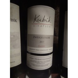 Kubík, Zweigeltrebe, Jakostní odrůdové,2017, suché